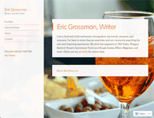 Tablet Screenshot of ehgrossman.com